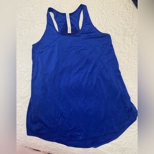 Lululemon Athletica Vibrant Blue Tank Top